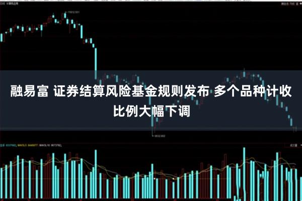 融易富 证券结算风险基金规则发布 多个品种计收比例大幅下调